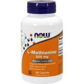 NOW FOODS L-Methionine 500 mg 100 Caps