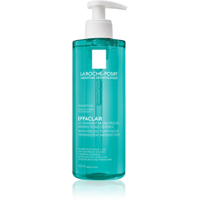 LA ROCHE POSAY Effaclar Micro-Peeling Purifying Gel Αφρώδες Gel Καθαρισμού & Απολέπισης 400ml