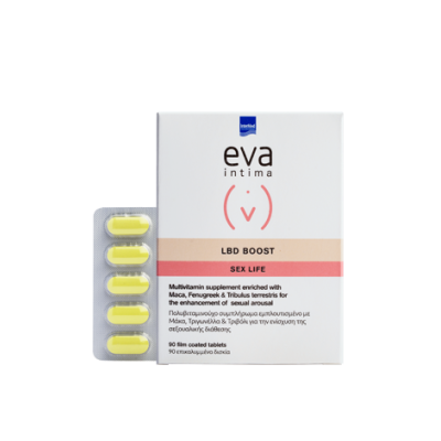 EVA Intima LBD Boost Sex Life Πολυβιταμινούχο Συμπλήρωμα Διατροφής για τη Γυναικεία Λίμπιντο 90 Ταμπλέτες