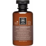 APIVITA Oily Dandruff Shampoo Σαμπουάν Κατά της Λιπαρής Πιτυρίδας με Λευκή Ιτιά & Πρόπολη 250ml