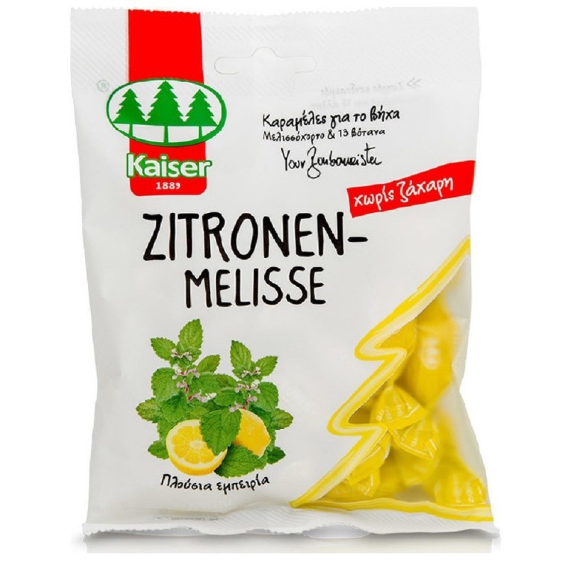 KAISER Zitronen-Melisse Καραμέλες για το Βήχα 75g