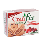 UNI-PHARMA Cranfix 36mg Συμπλήρωμα Διατροφής με Εκχύλισμα Cranberry για την Αντιμετώπιση των Ουρολοιμώξεων 60 Μαλακές Κάψουλες