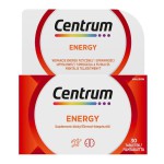 CENTRUM Energy Συμπλήρωμα Διατροφής με Πλήρη Σύνθεση Βιταμινών,Μεταλλικών Στοιχείων,Ginseng & Ginkgo Biloba 30 δισκία