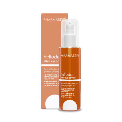 PHARMASEPT Heliodor After Sun Dry Oil Ξηρό Λάδι Ενίσχυσης του Φυσικού Μαυρίσματος 100ml