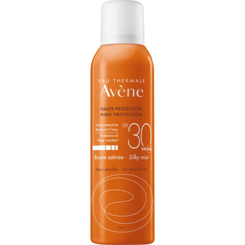 AVENE Sun Silky Mist Αντηλιακό Σπρέι με Βελούδινη Υφή για Πρόσωπο & Σώμα SPF30 150ml