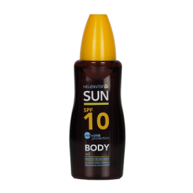 HELENVITA Sun Body Oil Αντηλιακό Λάδι Σώματος για Μαύρισμα SPF10 200ml