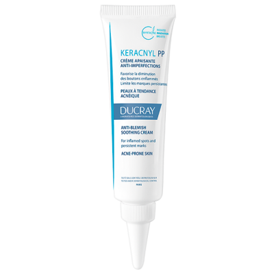 DUCRAY Keracnyl PP Καταπραυντική Κρέμα Προσώπου Κατά των Ατελειών 30ml
