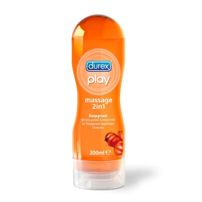 DUREX Play Massage 2σε1 Διεγερτικό Gel με Guarana 200ml