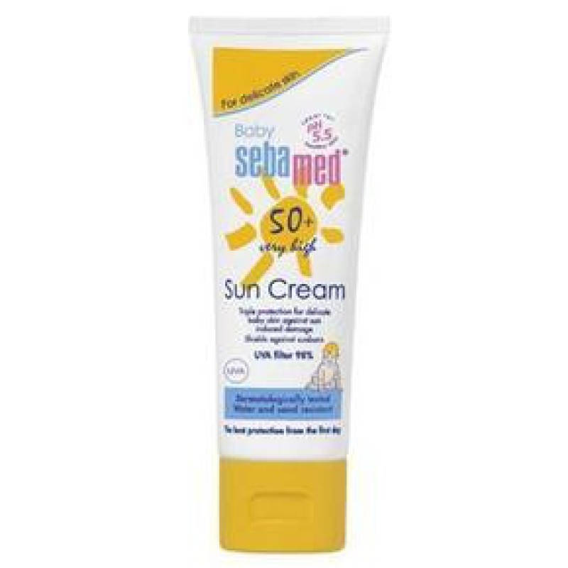 SEBAMED Baby Sun Cream spf 50+ - Αντηλιακή Κρέμα για Μωρά 75 ml