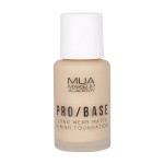 MUA Pro/Base Long Wear Matte Finish Foundation Make Up Πορσώπου Μακράς Διαρκείας No130 30ml