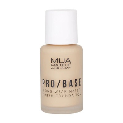 MUA Pro/Base Long Wear Matte Finish Foundation Make Up Πορσώπου Μακράς Διαρκείας No130 30ml