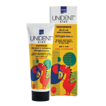 INTERMED Unident Kids Toothpaste 500 ppm Fluoride Παιδική Οδοντόκρεμα απο 2 Ετών με Γεύση Τσιχλόφουσκα 50ml