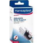 HANSAPLAST Adjustable Wrist Support Ρυθμιζόμενο Περικάρπιο Χρώμα Μαύρο 1τμχ