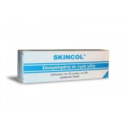 DARVIN Skincol Gel 25% Υγρή Γέλη Σουκραλφάτης για Δερματική Χρήση 30gr