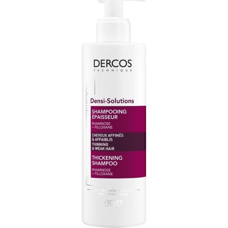 VICHY Dercos Densi-Solutions Σαμπουάν Αύξησης της Πυκνοτητάς των Μαλλιών 400ml