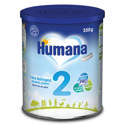 HUMANA 2 Optimum Βρεφικό Γάλα σε Σκόνη 350gr