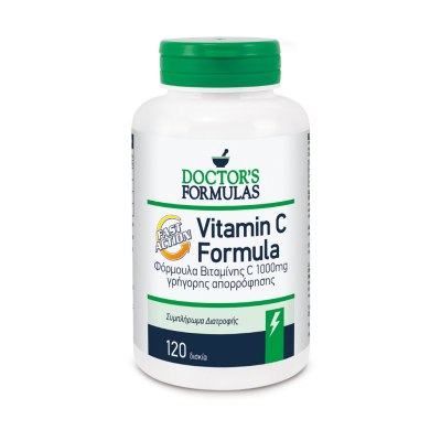 DOCTOR'S FORMULAS Double Vitamin C 1000mg 120 δισκία
