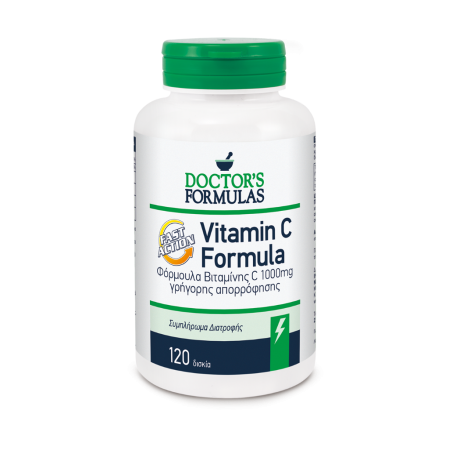 DOCTOR'S FORMULAS Double Vitamin C 1000mg 120 δισκία