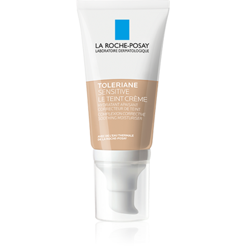 LA ROCHE POSAY Toleriane Sensitive Le Teint Creme Ενυδατική Κρέμα Προσώπου με Χρώμα Ανοιχτή Απόχρωση 50ml