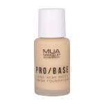 MUA Pro/Base Long Wear Matte Finish Foundation Make Up Πορσώπου Μακράς Διαρκείας No150 30ml