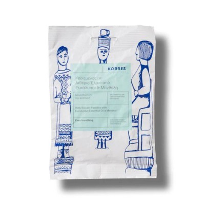 KORRES Καραμέλες Αιθέριο Έλαιο από Ευκάλυπτο & Μέντα 15τμχ