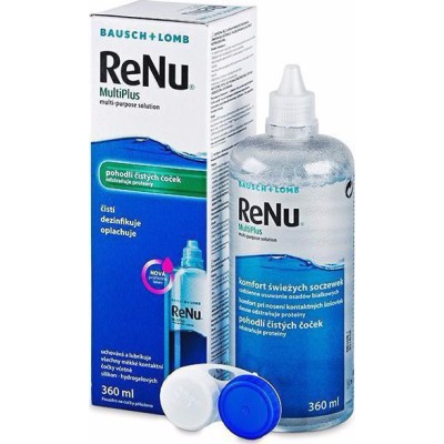 BAUSCH & LOMB ReNu Multiplus Fresh Lens Comfort Διάλυμα Καθαρισμού Φακών Επαφής 360ml
