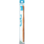 THE HUMBLE CO. Adult Medium Toothbrush Οδοντόβουρτσα απο Μπαμπού με Μέτρια Τρίχα Χρώμα Μπλέ 1τμχ 