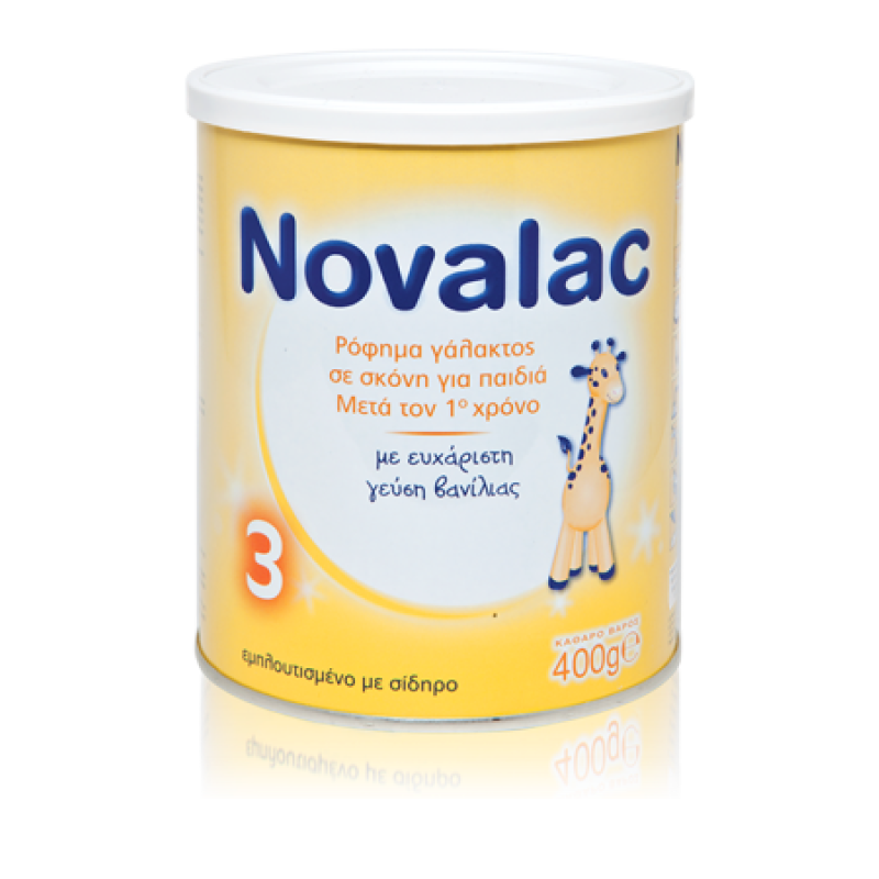 NOVALAC 3 Γάλα σε Σκόνη για Παιδιά Μετά τον 1ο χρόνο 400gr