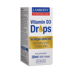LAMBERTS Vitamin D3 Drops 200IU Συμπλήρωμα Διατροφής με Βιταμίνη D3 σε Υγρή Μορφή 20ml/600 Σταγόνες