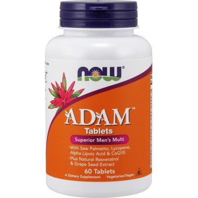 NOW FOODS Adam Ανδρική Πολυβιταμίνη 60tabs