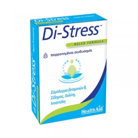 HEALTH AID Di-Stress Συμπλήρωμα Διατροφής για την Καταπολέμηση του Άγχους 30 Ταμπλέτες