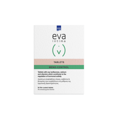 EVA Intima Meno-Control Συμπλήρωμα Διατροφής για τις Ανάγκες της Περι-εμμηνοπαυσιακής Περιόδου 90 Ταμπλέτες