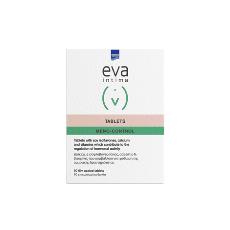 EVA Intima Meno-Control Συμπλήρωμα Διατροφής για τις Ανάγκες της Περι-εμμηνοπαυσιακής Περιόδου 90 Ταμπλέτες