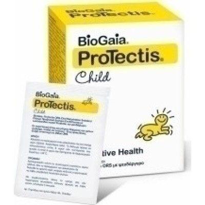 BIOGAIA Protectis Child Προβιοτικό ORS με Ψευδάργυρο 7 Φακελίσκοι x 5,5gr