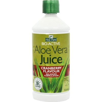 OPTIMA Aloe Vera Juice with Cranberry Χυμός Αλόης με Cranberry 1lt