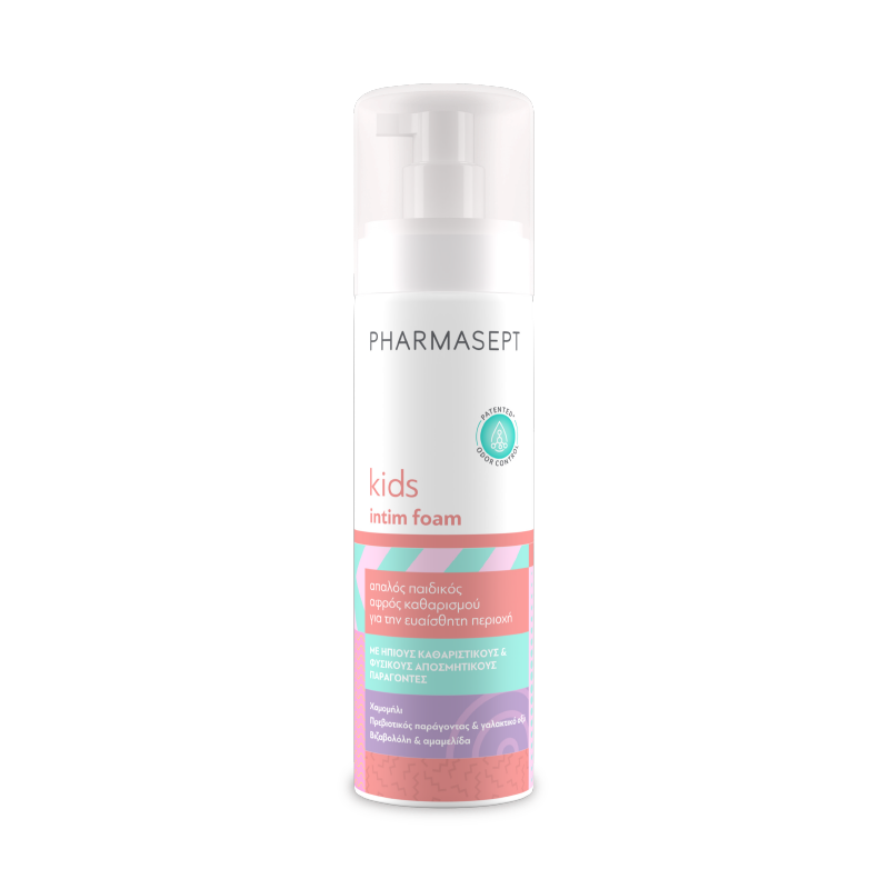 PHARMASEPT Kids Intim Foam Απαλός Παιδικός Αφρός Καθαρισμού για την Ευαίσθητη Περιοχή 200ml