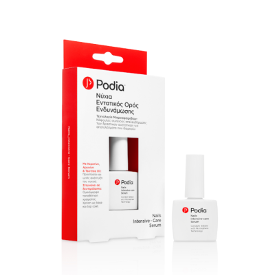 PODIA Nails Intensive-Care Serum Εντατικός Ορός Ενδυνάμωσης Νυχιών με Τεχνολογία Μικροσφαιριδίων 10ml