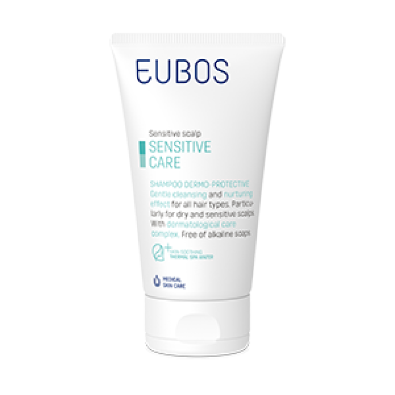 EUBOS Sensitive Care Shampoo Dermoprotectiv Green Σαμπουάν Συχνό Λούσιμο 150ml