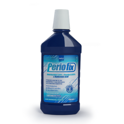 INTERMED Periofix 0.05% Στοματικό Διάλυμα για την Καθημερινή Υγιεινή της Στοματικής Κοιλότητας 500ml