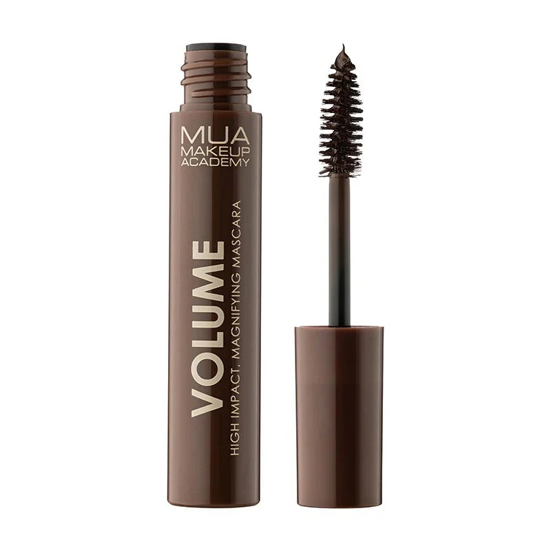 MUA High Impact , Magnifying Mascara Χρώμα Καφέ 6ml