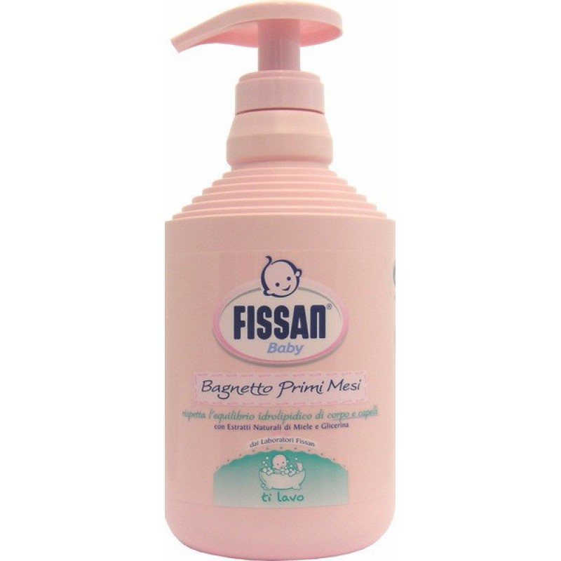 FISSAN Baby Bagnetto Σαμπουάν & Αφρόλουτρο με Μέλι & Γλυκερίνη 500ml