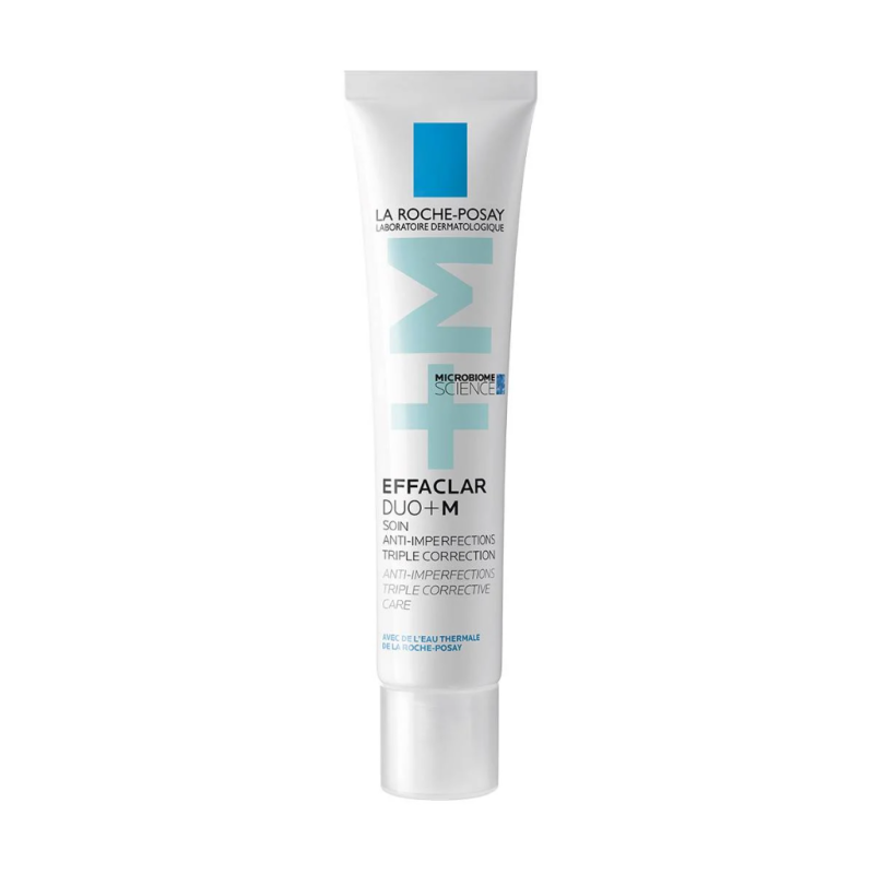 LA ROCHE POSAY Effaclar Duo+M Κρέμα Προσώπου με Τριπλή Διορθωτική Φροντίδα Κατά των Ατελειών & των Μαύρων Στιγμάτων 40ml