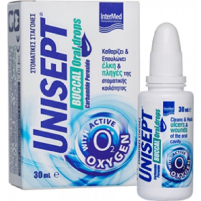 INTERMED Unisept Buccal Oral Drops 30ml