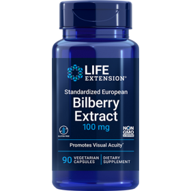LIFE EXTENSION Bilberry Extract 100mg 90 Κάψουλες