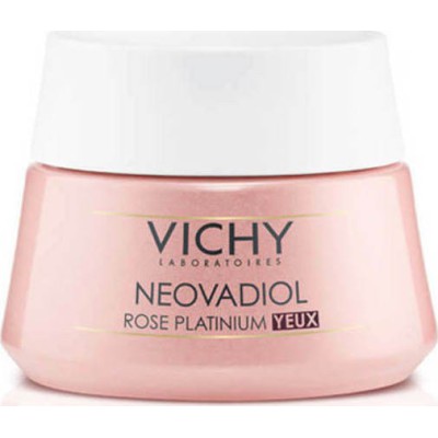 VICHY Neovadiol Rose Platinum Yeux Αντιγηραντική Κρέμα Ματιών Ιδανική για Σακούλες και Ρυτίδες 15ml