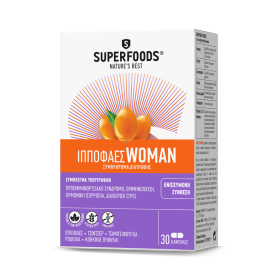 SUPERFOODS Ιπποφαές Woman 30 Μαλακές Κάψουλες