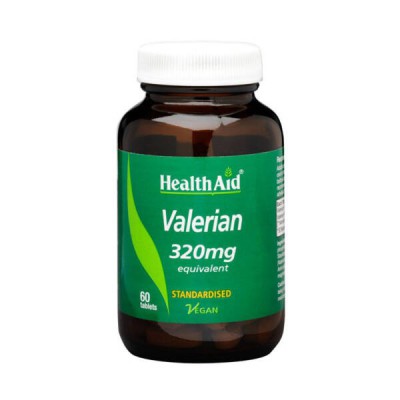 HEALTH AID Valerian 320mg Συμπλήρωμα Διατροφής με Βαλεριάνα 60 Ταμπλέτες
