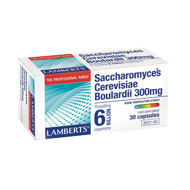 LAMBERTS Saccrharomyces Cerevisiae Boulardii 300mg 30 Κάψουλες