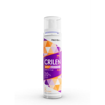 FREZYDERM Crilen Anti-Mosquito Plus Spray 20% Γαλάκτωμα για Προστασία από Κουνούπια 100ml