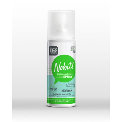 PHARMALEAD Nobit Lotion Spray Εντομοαπωθητικό Σπρέι για Σκνίπες και Κουνούπια 30ml